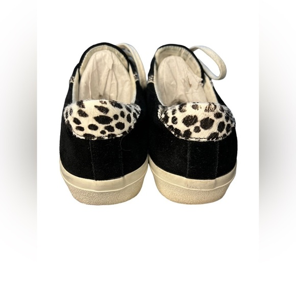 Madewell Sidewalk Low-Top Sneakers in Suede and Spot Calf Hair Size 8.5 - Picture 6 of 9